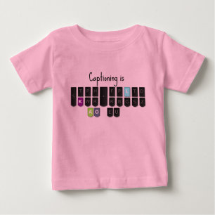 El subtitular es camisa fresca del teclado de