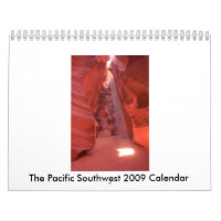 El sudoeste único fotografía el calendario 2009