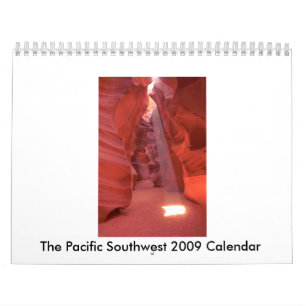 El sudoeste único fotografía el calendario 2009