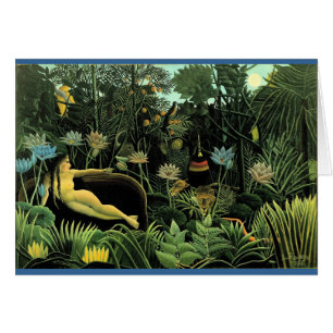 El sueño de Henri Rousseau (1910)