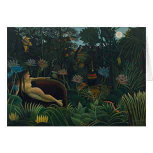 El Sueño (Le Rêve Exotique) por Henri Rousseau