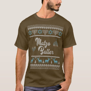 El suéter Menorah Matzo Baller Jew Cha