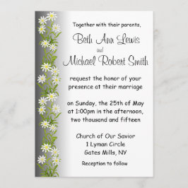 El suizo Edelweiss florece la invitación de la