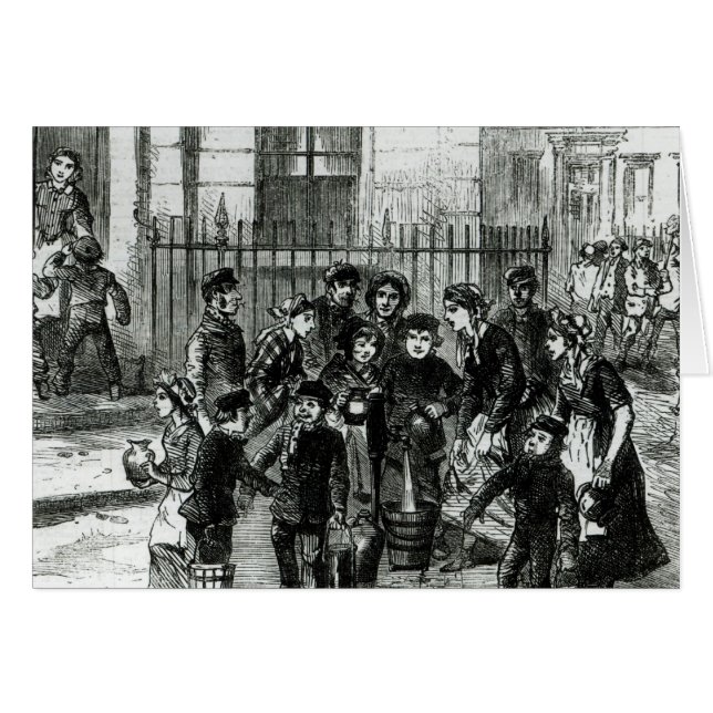 El suministro de agua (Anverso (Horizontal))