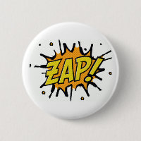 El super héroe de los cómic Zap el botón