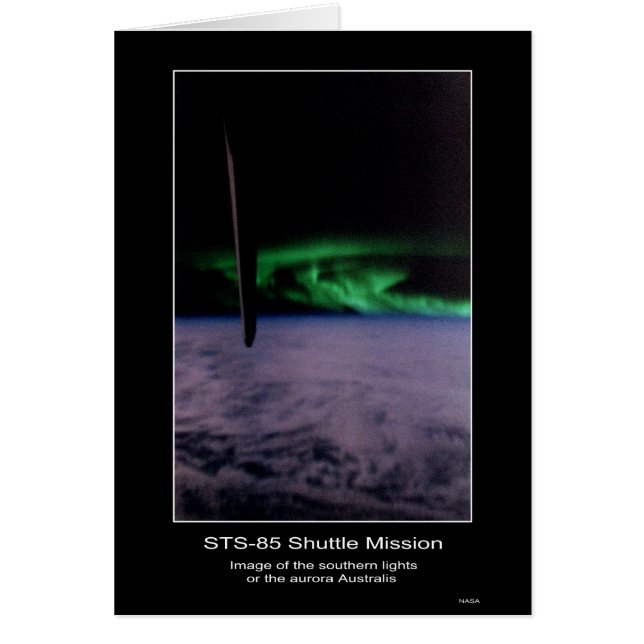 El sur ilumina la aurora australiana de la NASA ST (Frente)