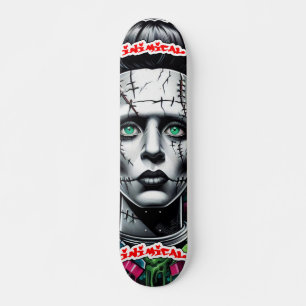 El tablero de skateboard de novia de Franky