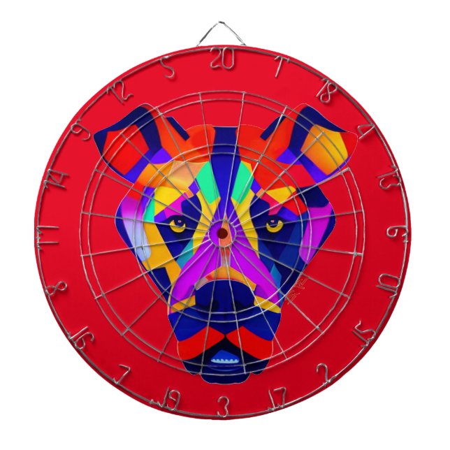 El tablero rojo del perro de Alejandro (Frente)