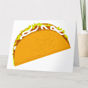 El Taco delicioso hace cualquier mejor tarjeta de