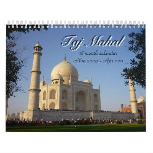 el Taj Mahal calendario de 18 meses