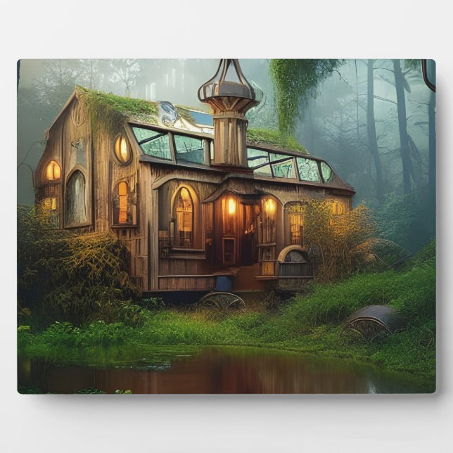 El taller sobre el río | Placa de tabletas de vapo (Frente)