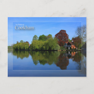 El Támesis en la postal de Cookham