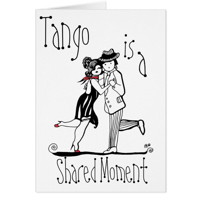 El tango es un momento compartido (Frente)