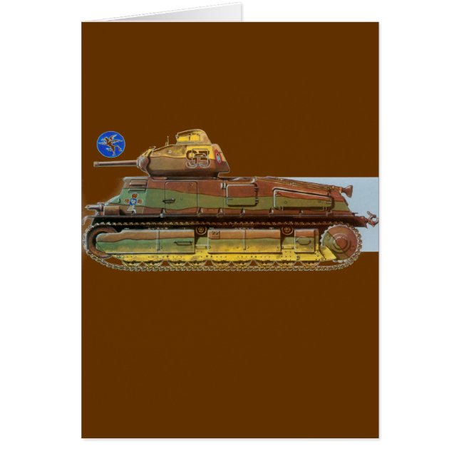 EL TANQUE DE BATALLA FRANCÉS (Frente)