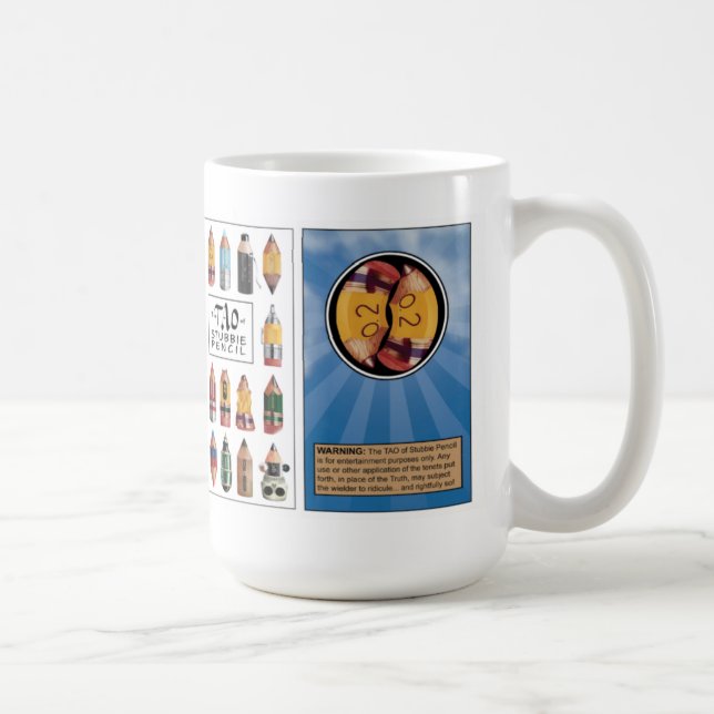 El Tao de la taza #4 del lápiz de Stubbie (Derecha)