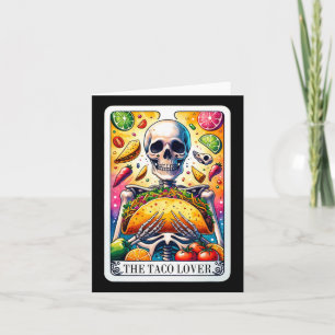 El Tarjeta del Tarot del Amante de Tacos Martes de