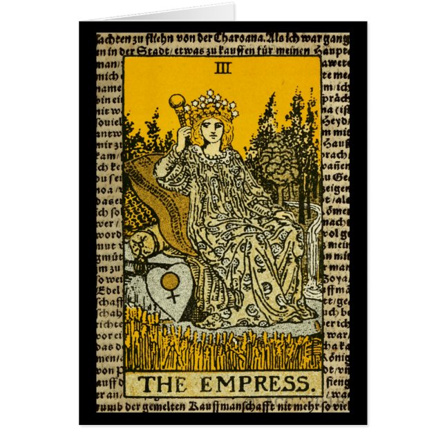El tarot de la emperatriz (Frente)