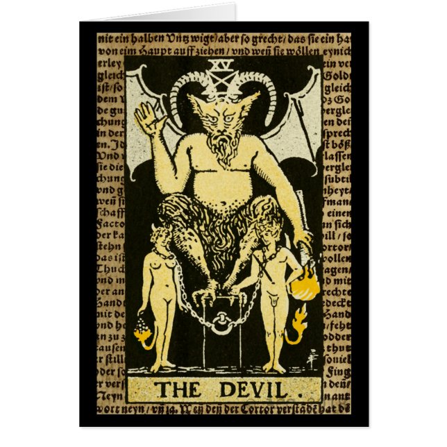 El Tarot del diablo (Frente)