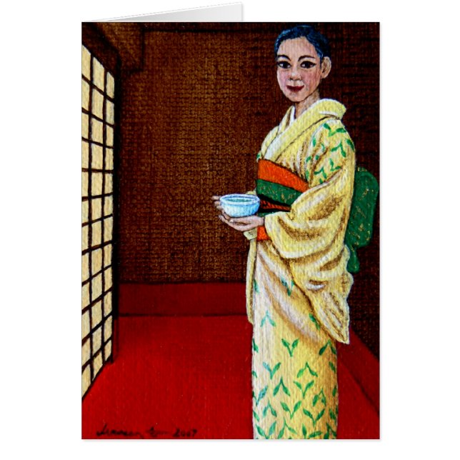 "El té de la mañana " (Frente)