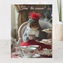 "El Té" de la Temporada Invitación