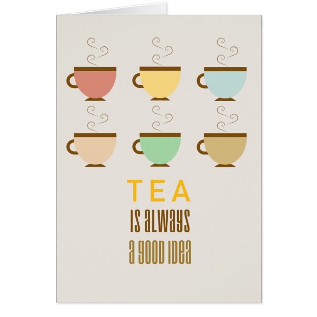 El té es siempre una buena idea (Frente)