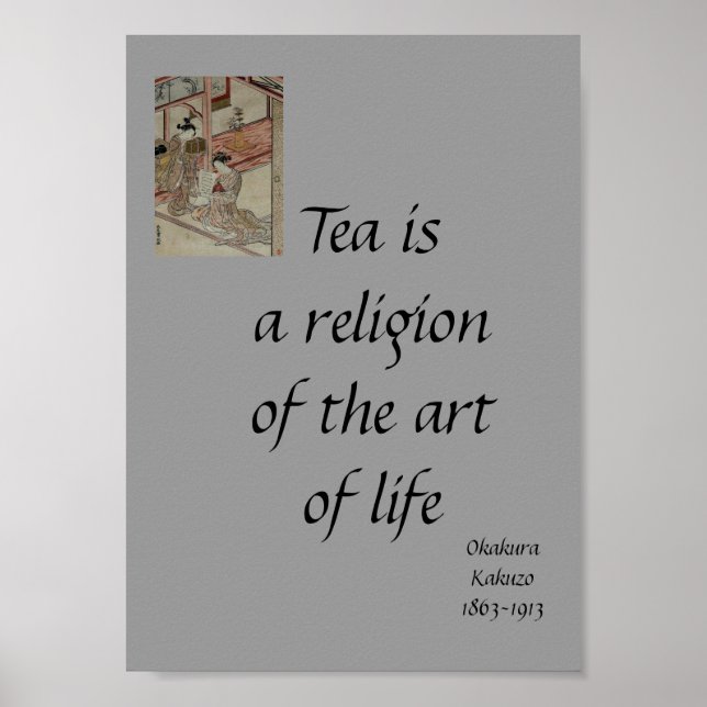El té y el arte de la vida (Frente)