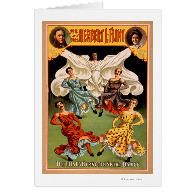 El teatro de la danza hipnótica de la falda (Frente)