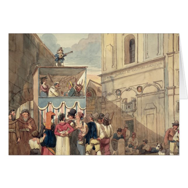 El teatro de la marioneta (Anverso (Horizontal))