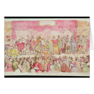 El teatro de Richardson, publicado por Ackermann