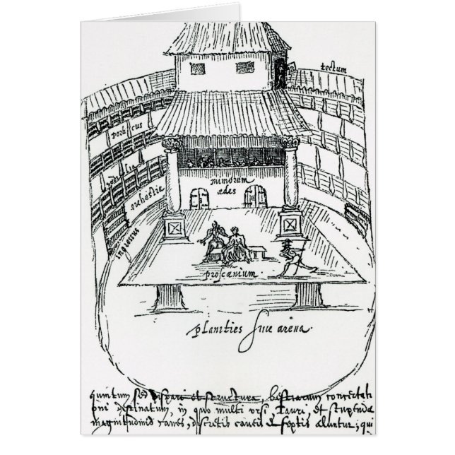 El teatro del cisne, Southwark (Frente)