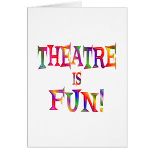 El teatro es diversión