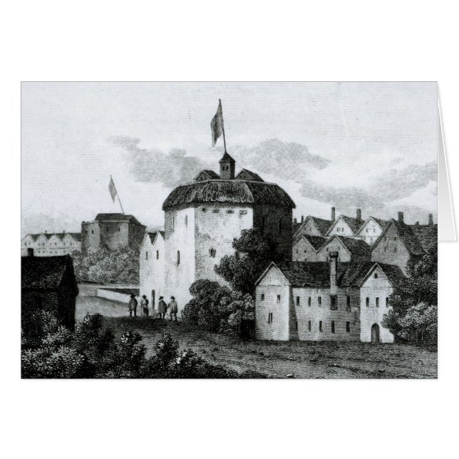 El Teatro Globe en la orilla (Anverso (Horizontal))