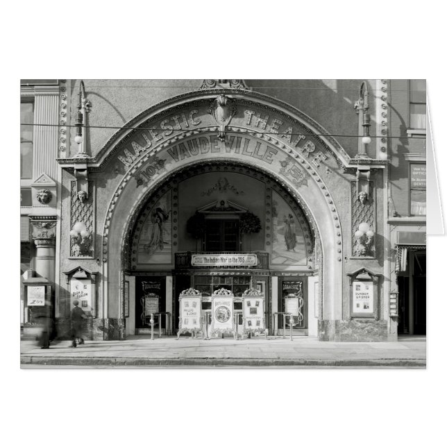 El Teatro Majestic, 1910 (Anverso (Horizontal))