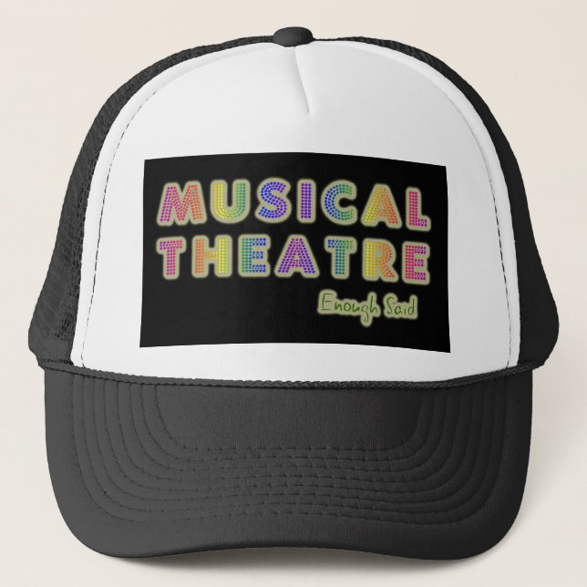 El teatro musical bastante dijo el gorra (Anverso)