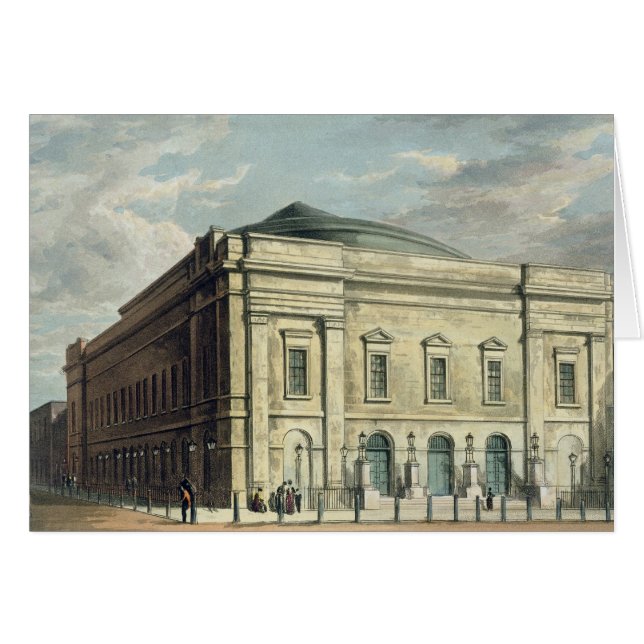 El teatro real, carril de Drury, en Londres, (Anverso (Horizontal))