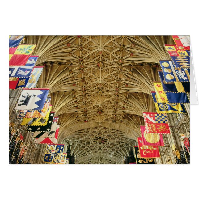 El techo de la capilla de San Jorge, Windsor (Anverso (Horizontal))