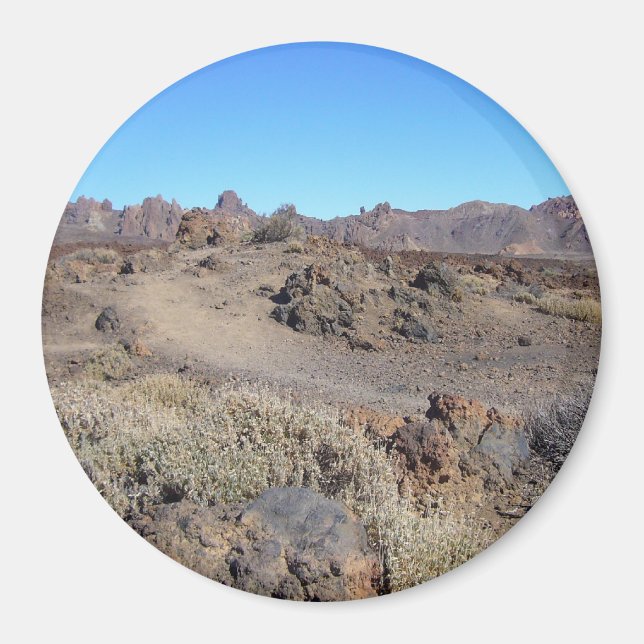 El Teide imán personalizado (Frente)