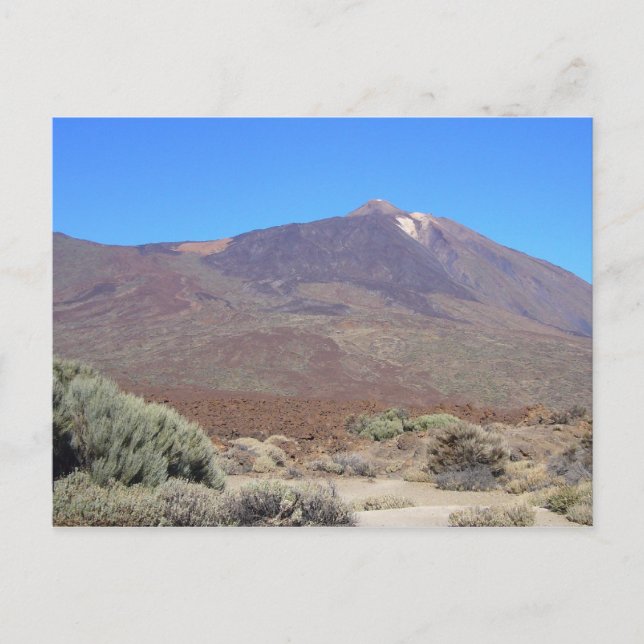 El Teide, postal personalizado de Tenerife (Anverso)
