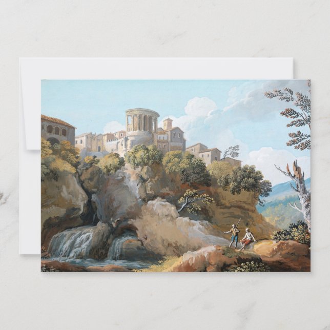 El templo de Vesta | Giovanni Battista Busiri (Anverso)