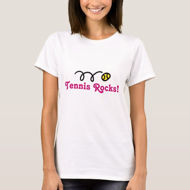 El tenis oscila la camiseta para las mujeres (Anverso)