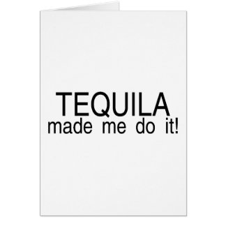 El Tequila hizo que lo hace