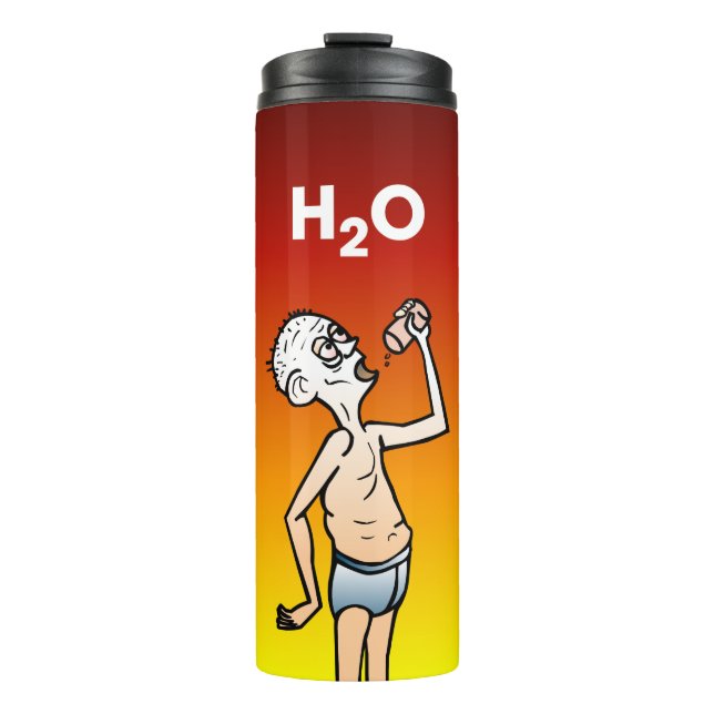 El termo de viaje para el hombre sediento (Anverso)