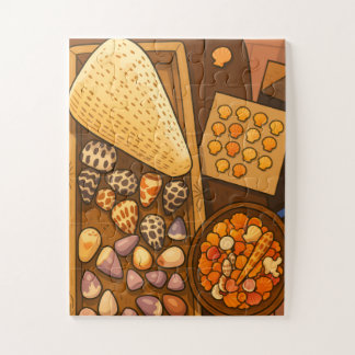 El tesoro está en el rompecabezas de la mesa