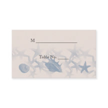 El tesoro junto a las tarjetas Sea Boda Place