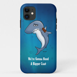 El tiburón gracioso necesita un Funda más grande p