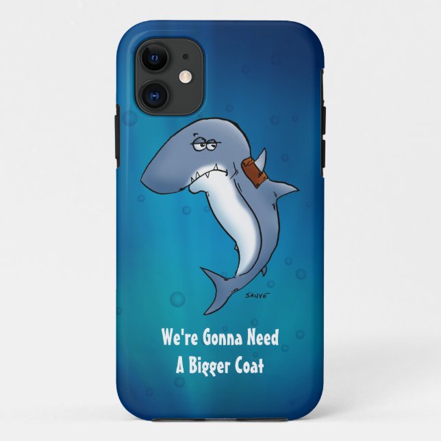 El tiburón gracioso necesita un Funda más grande p (Reverso)