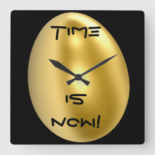 ¡El tiempo ahora es reloj de pared elegante!