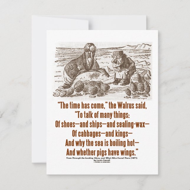 El Tiempo De La Tierra De Las Maravillas Ha Llegad (Anverso)