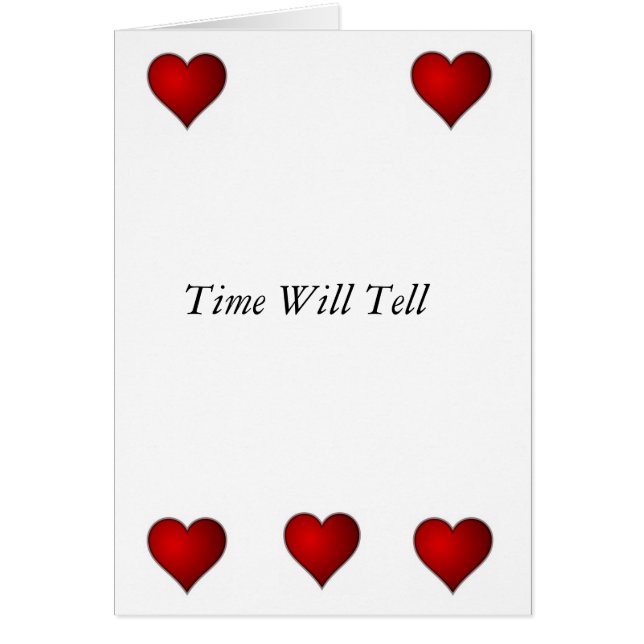 El tiempo dirá (Frente)