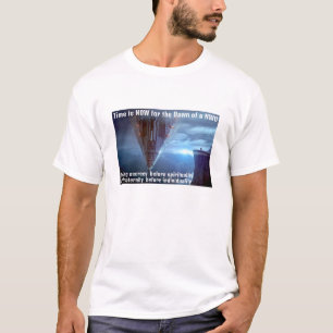 El tiempo es ahora (ligero) camiseta